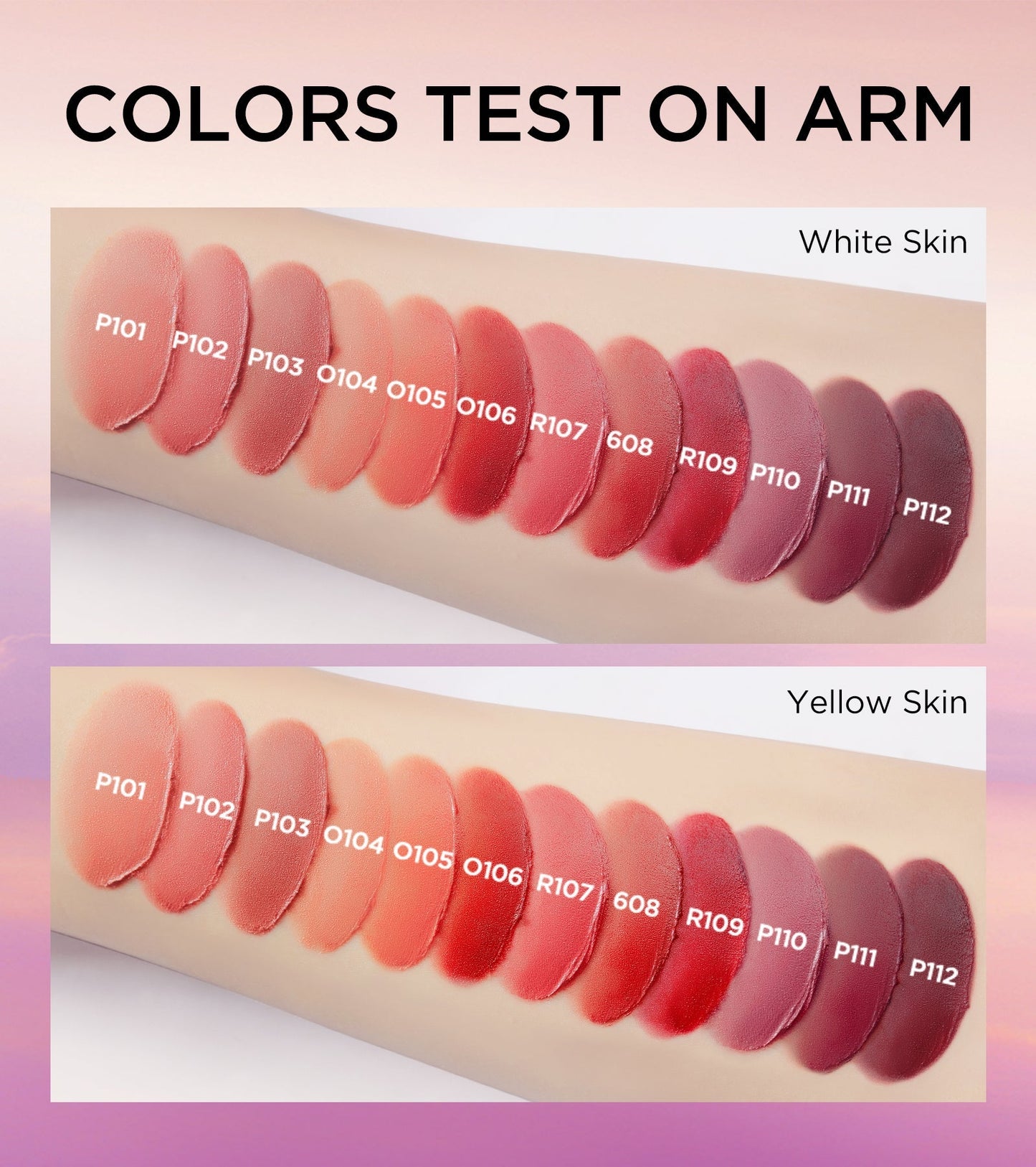 Airy Lip Gloss Mousse Series Matte lip mud 608 Orange-3